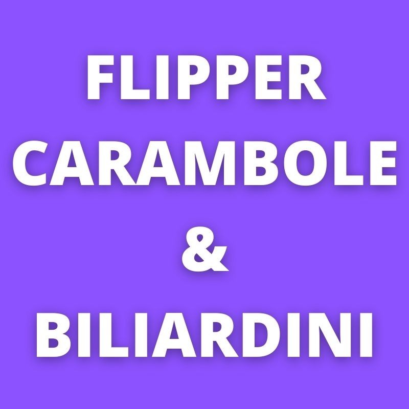 Flipper Carambole & Biliardini
